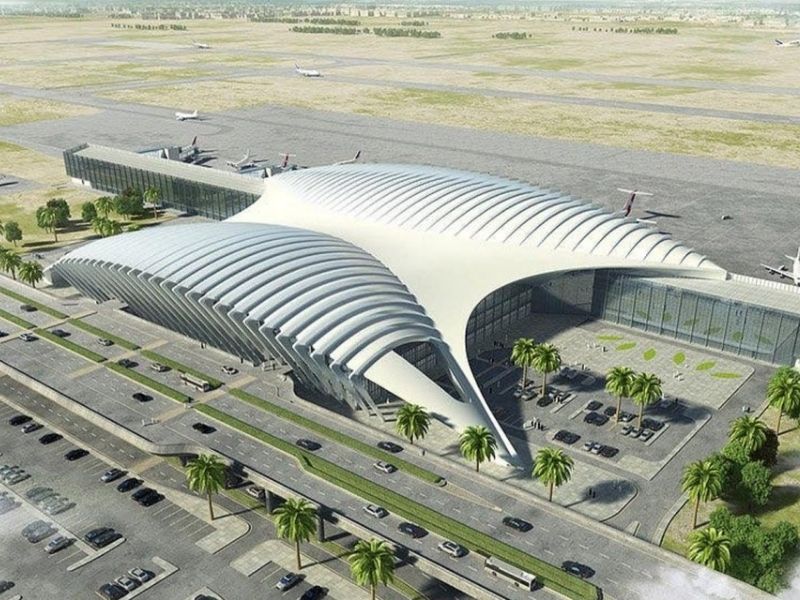 مطار جازان الدولي — صالة المطار والخدمات والرحلات الداخلية والدولية